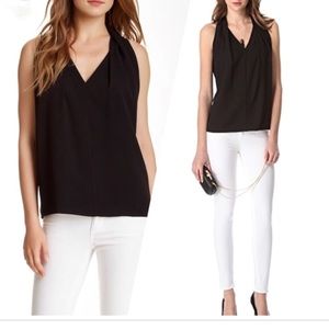 DVF Diane Von Furstenberg Reagan Black Top!